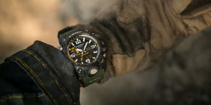 Green Casio G-Shock Watch – Bold Sporty Style with a Premium Look!